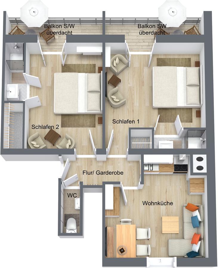 Casa Shania Unterwössen Екстериор снимка
